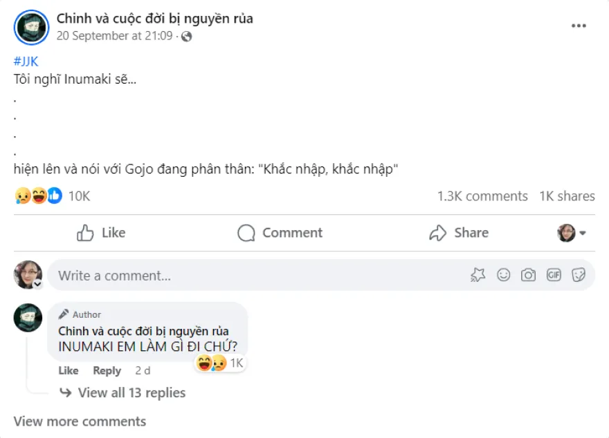 gojo satoru đã chết