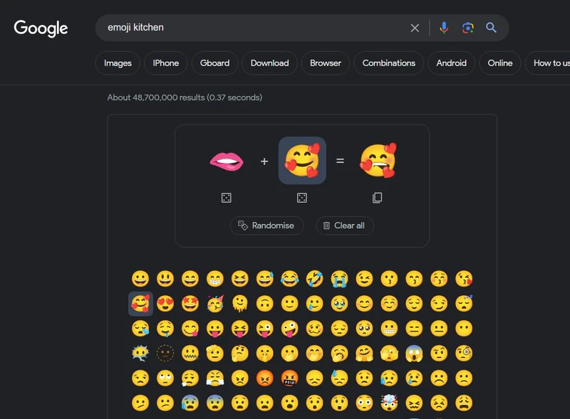 Google vừa mới mở một 'gian bếp' cực kỳ độc đáo mang tên Emoji Kitchen-2