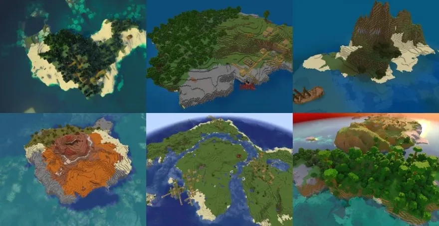 hạt giống Minecraft có làng