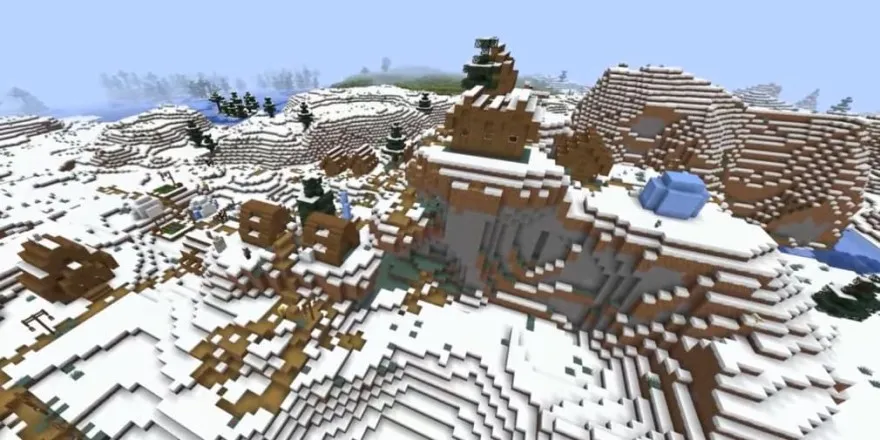 hạt giống Minecraft có làng