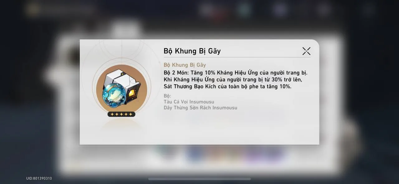 Hướng dẫn build Fu Xuan Honkai: Star Rail 