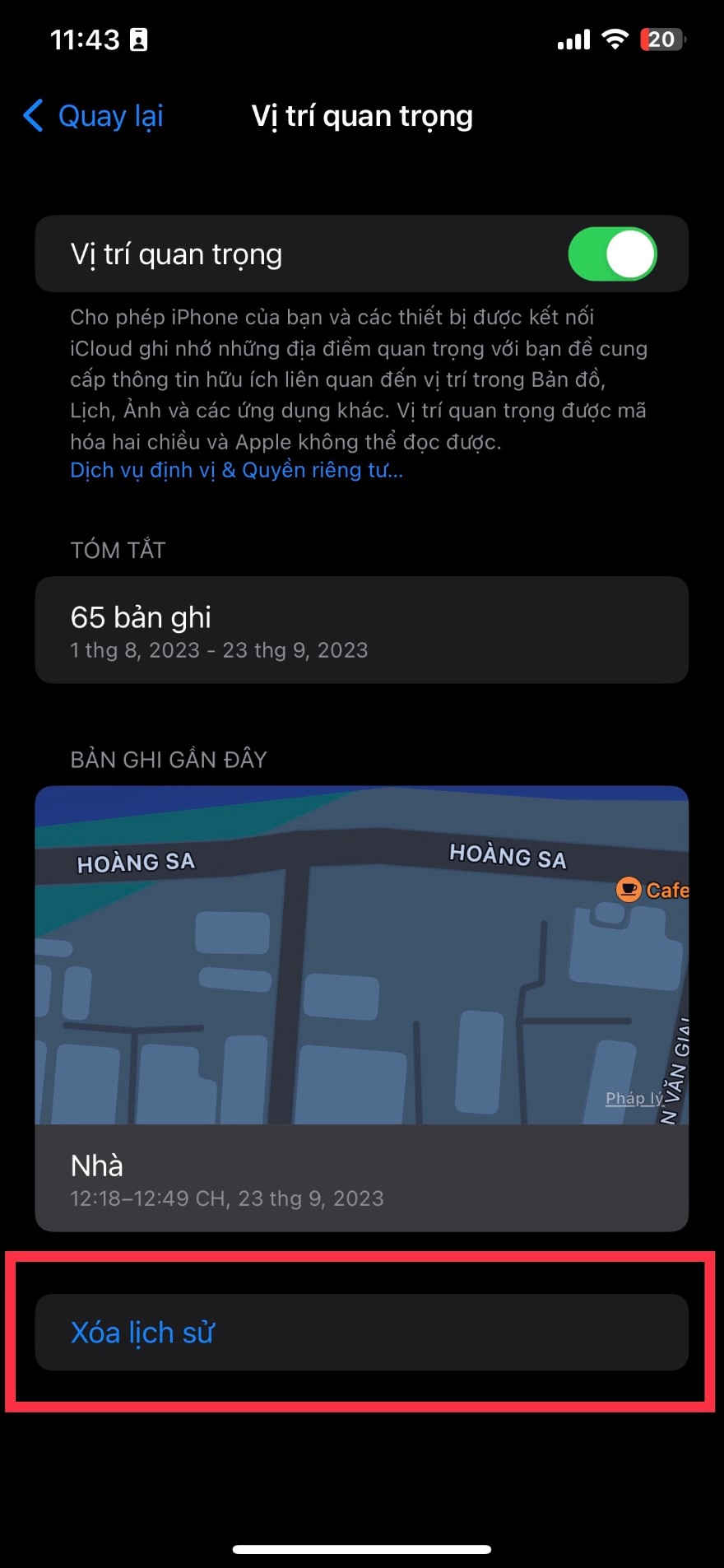 iOS 17 tự động thay đổi các cài đặt riêng tư của người dùng