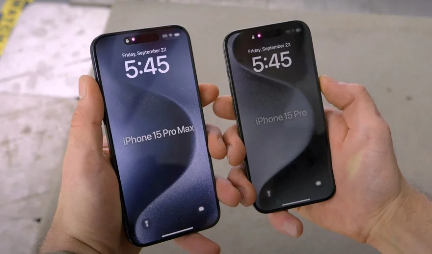 iPhone 15 Pro Max Drop test