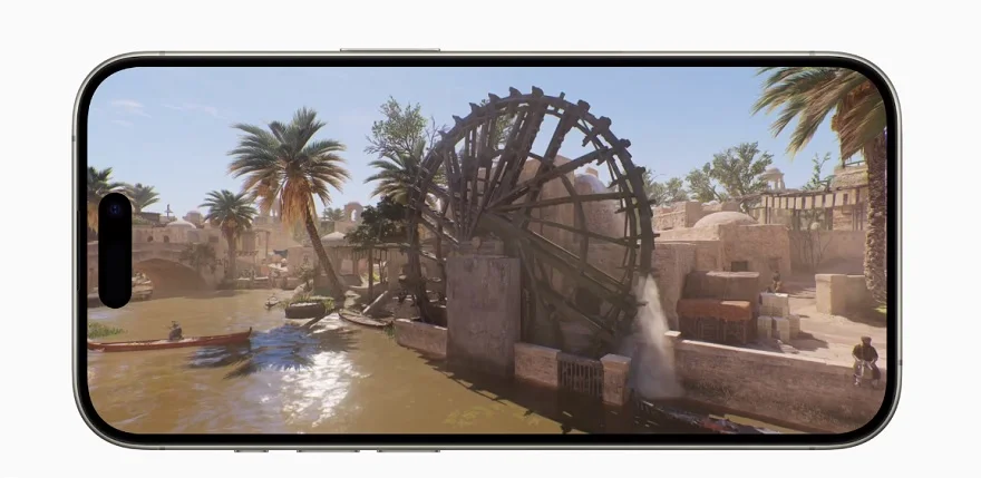 Màn hình OLED trên iPhone 15 Pro Max