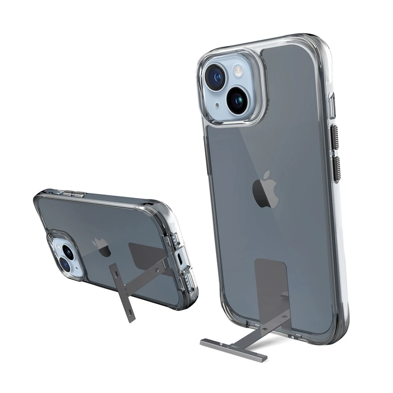 Ốp lưng iPhone 15 Jinya T-Stand Clear