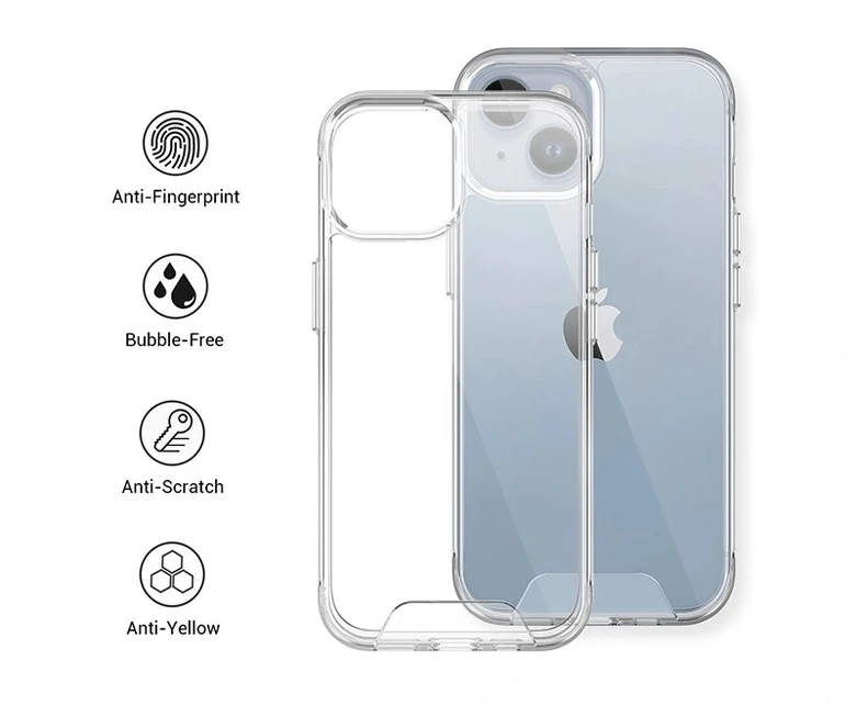 Ốp lưng iPhone 15 Plus Jinya Crystal Clear