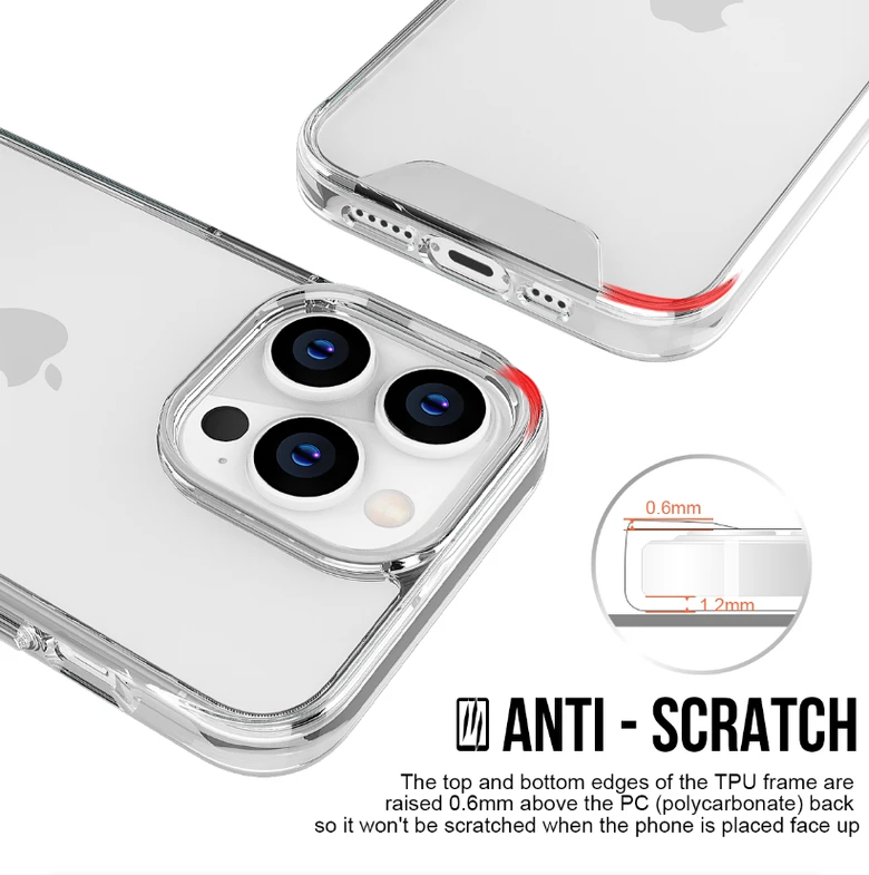 Ốp lưng iPhone 15 Pro Jinya Crystal Clear