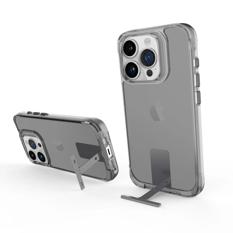 Ốp lưng iPhone 15 Pro Jinya T-Stand Clear