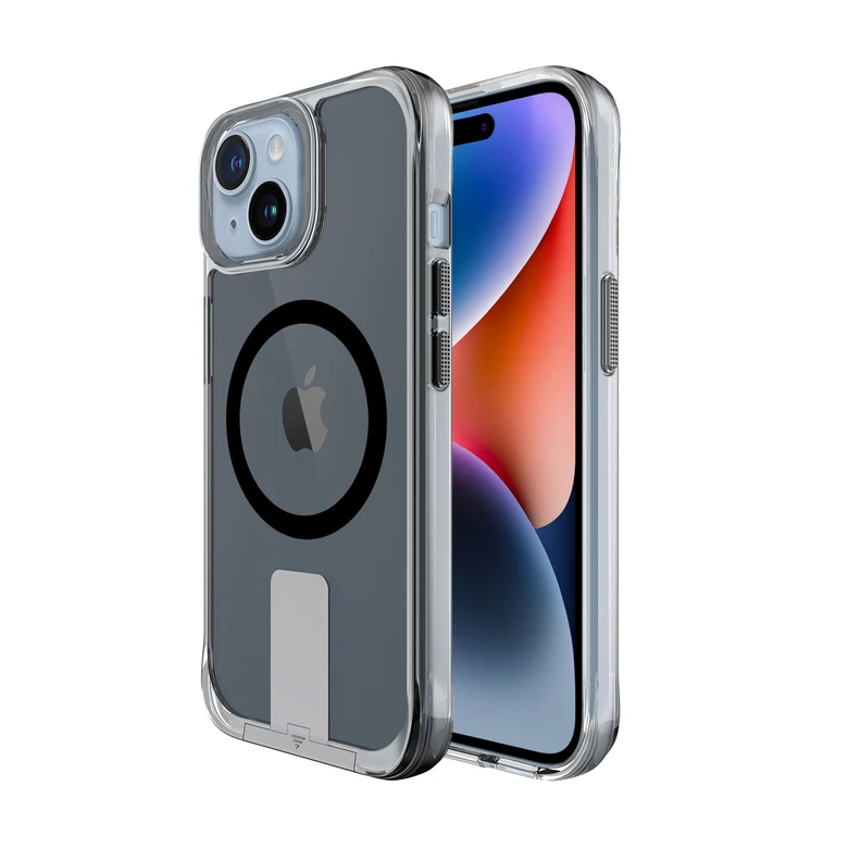 Ốp lưng Magsafe iPhone 15 Jinya T-Stand Clear