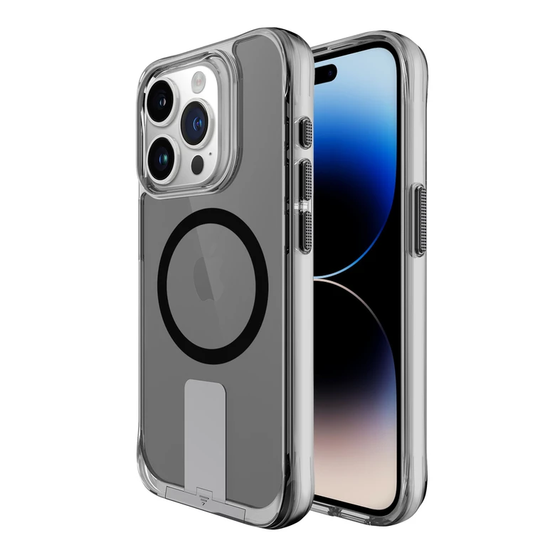 Ốp lưng Magsafe iPhone 15 Pro Jinya T-Stand Clear