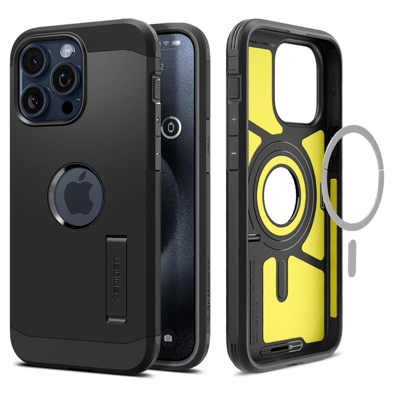 Ốp lưng Magsafe iPhone 15 Pro Max Spigen Tough Armor