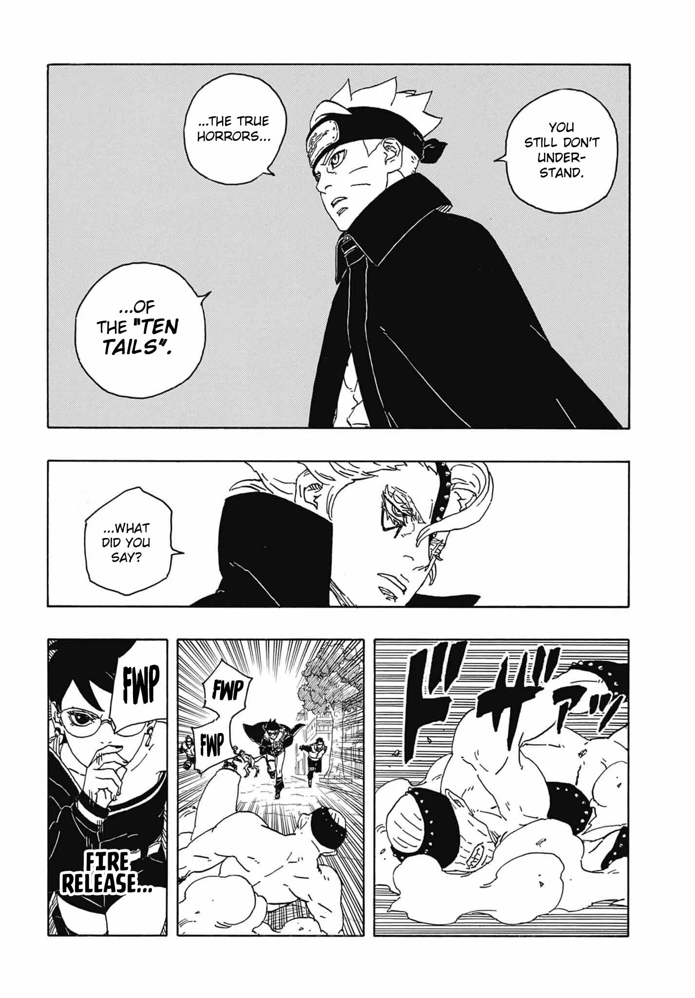 Spoiler Boruto chap 82