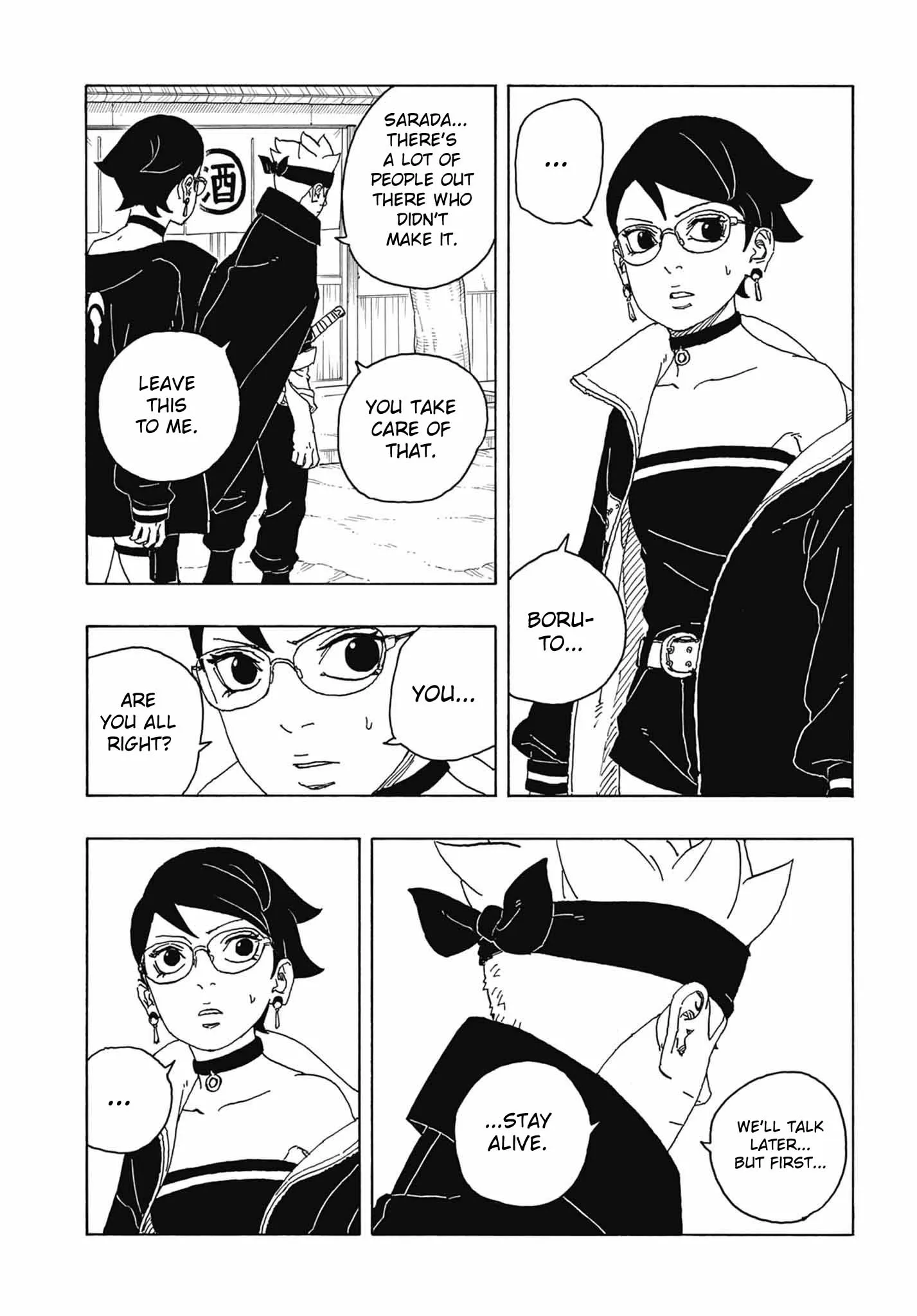 Spoiler Boruto chap 82