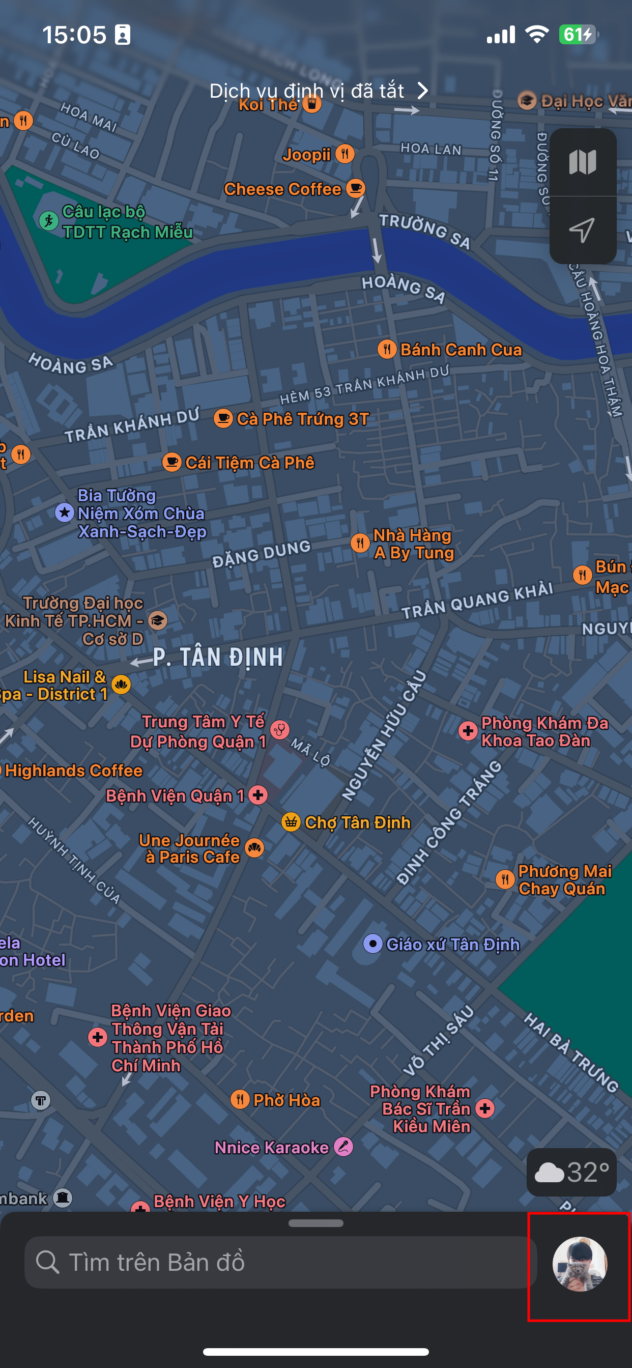 tải và quản lý bản đồ Apple Maps ngoại tuyến