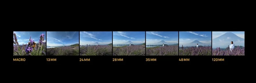 Tiêu cự trên iPhone 15 Pro Max