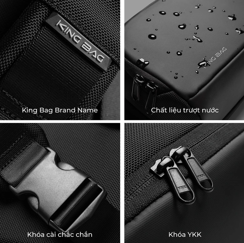 Túi đeo chéo Kingbag Ori