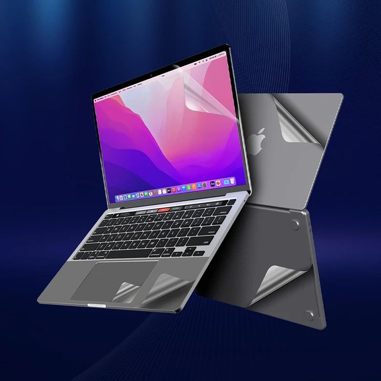 Bộ dán MacBook Air M2 15 inch 2023 MOCOLL 5 in 1