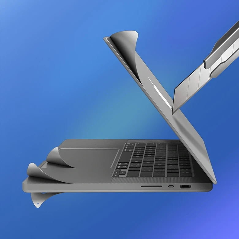 Bộ dán MacBook Air M2 15 inch 2023 MOCOLL 5 in 1