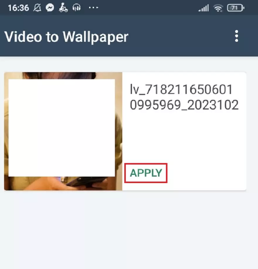 Cách cài đặt hình nền động cho điện thoại của bạn