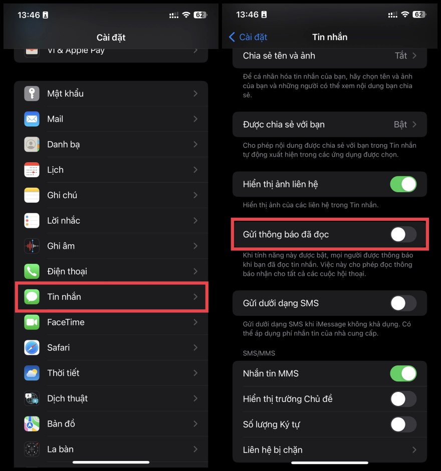 Cách đọc tin nhắn iMessage mà không hiện thông báo đã đọc