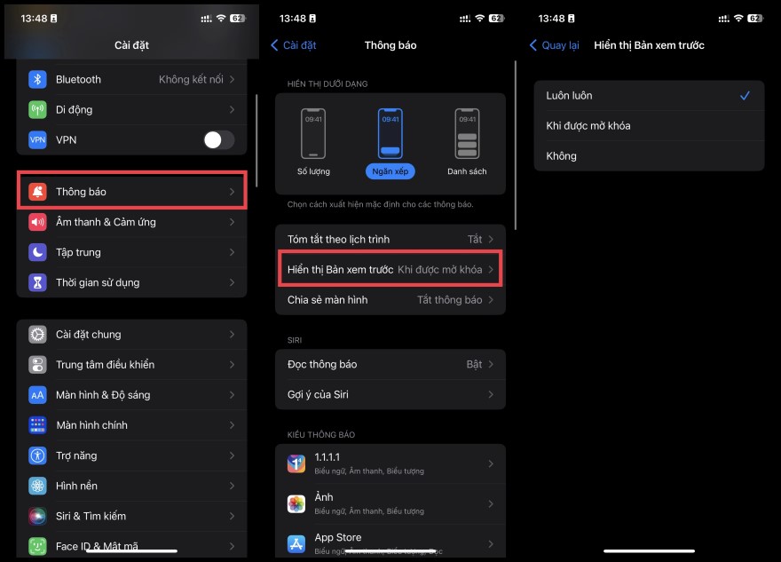 Cách đọc tin nhắn iMessage mà không hiện thông báo đã đọc