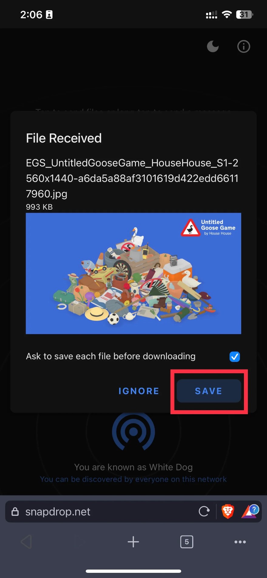 Cách gửi và nhận file giữa iPhone và Android