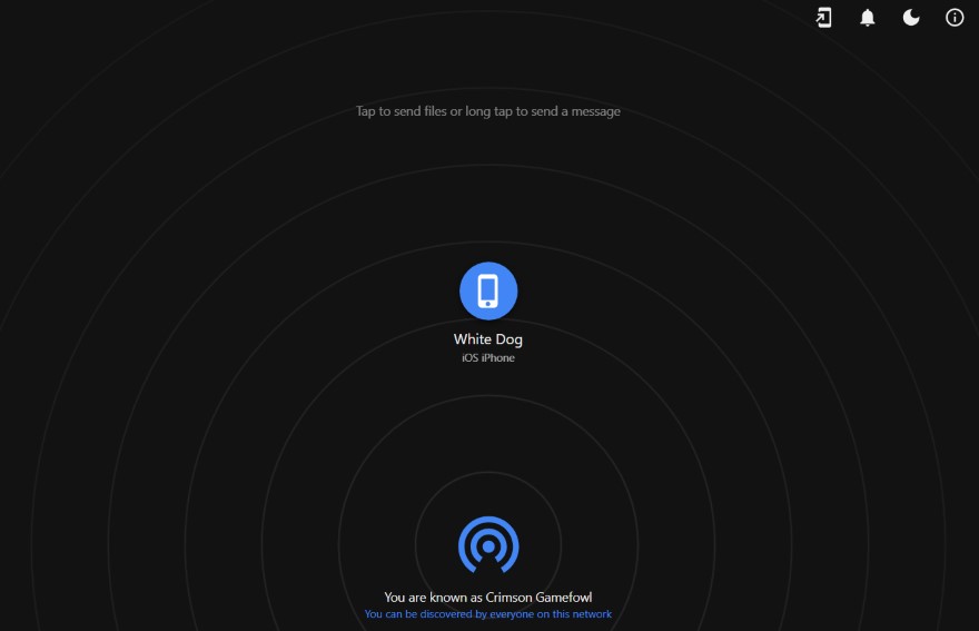 Cách gửi và nhận file giữa iPhone và Android