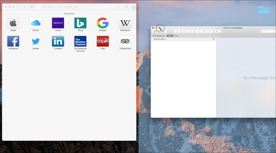 chia doi man hinh macOS