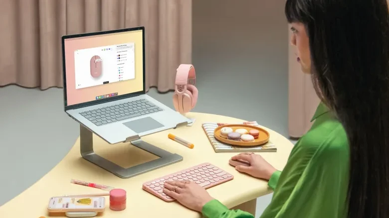 Chuột không dây Bluetooth Logitech Pebble M350S