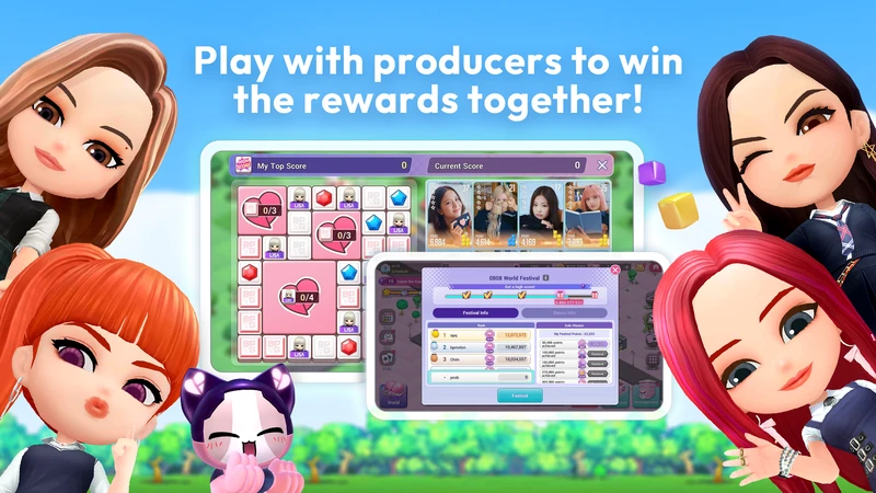 Hóa thân thành quản lý của BLACKPINK trong BLACKPINK THE GAME-3