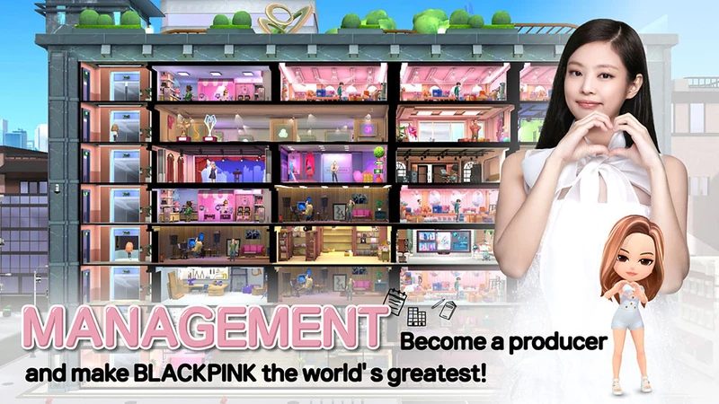 Hóa thân thành quản lý của BLACKPINK trong BLACKPINK THE GAME-6