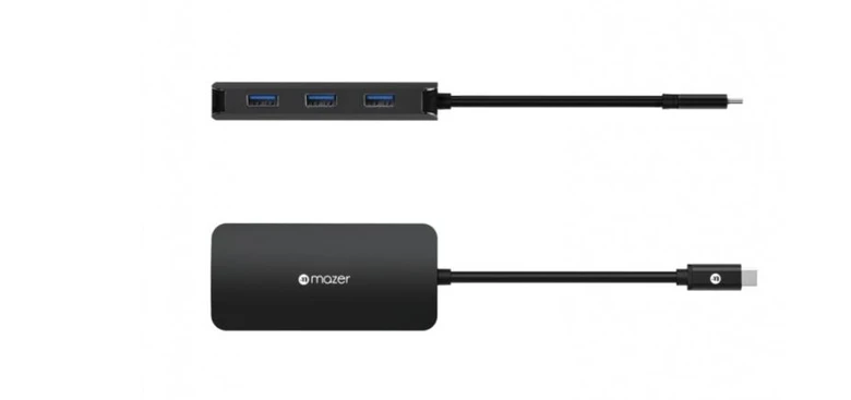 Hub chuyển đổi Mazer 6 in 1 Type-C Infinite.Multimedia Pro