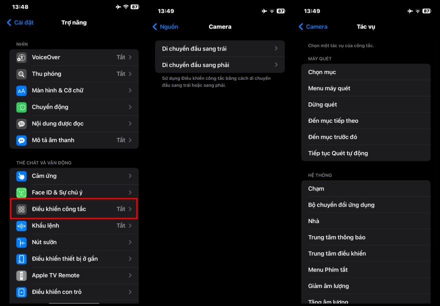 Điều khiển iPhone tiện lợi chỉ bằng cử chỉ đầu và biểu cảm khuôn mặt