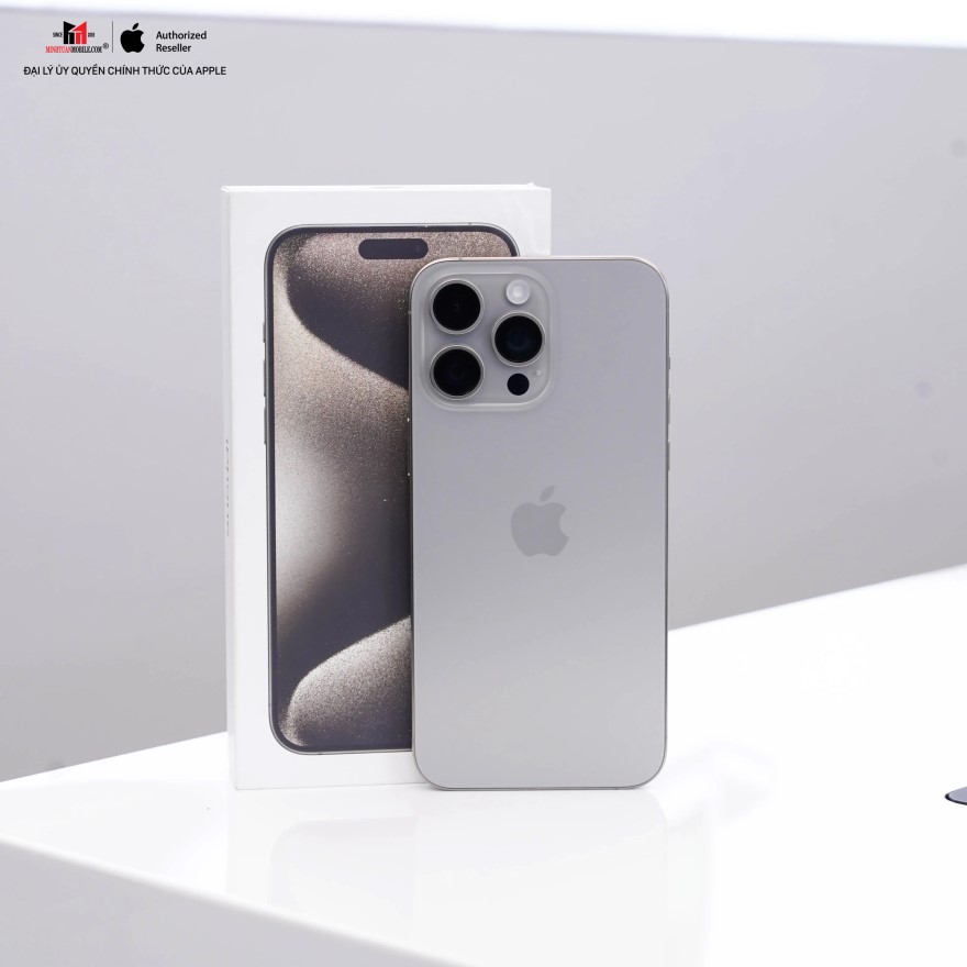iPhone 15 Pro Max 256GB Natural Titan về hàng