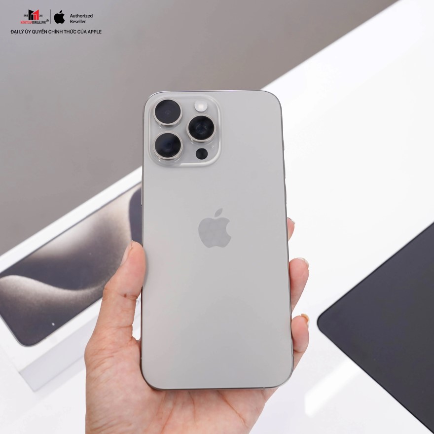 iPhone 15 Pro Max 256GB Titan Tự Nhiên về hàng