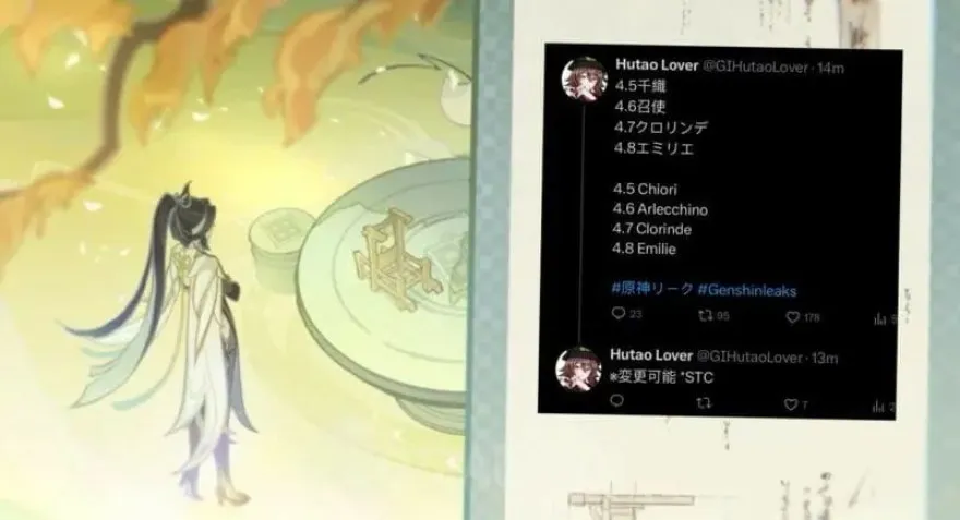 nhân vật nữ trong Genshin Impact