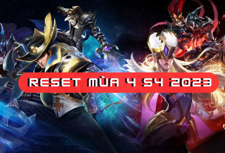 Liên Quân reset mùa s4 2023, bạn còn rank gì?