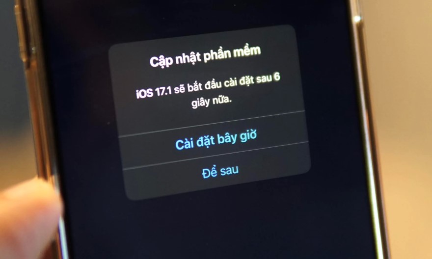 Những dòng iPhone nào nên nâng cấp lên bản iOS 17.1