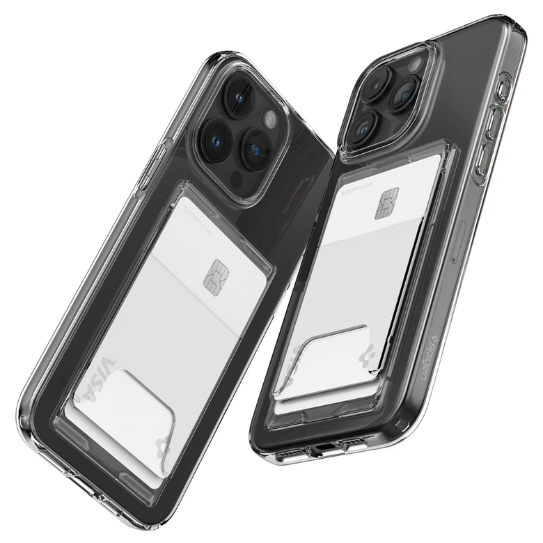 Ốp lưng iPhone 15 Pro Max Spigen Crystal Slot