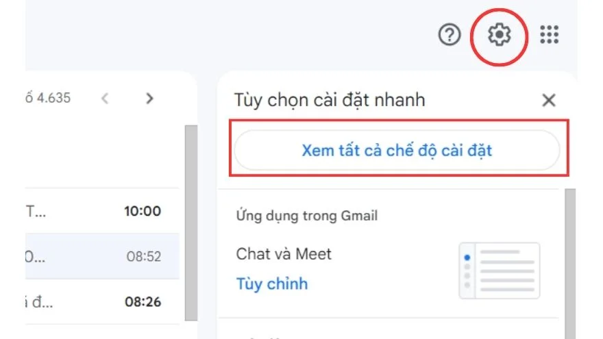 Tạo mẫu email