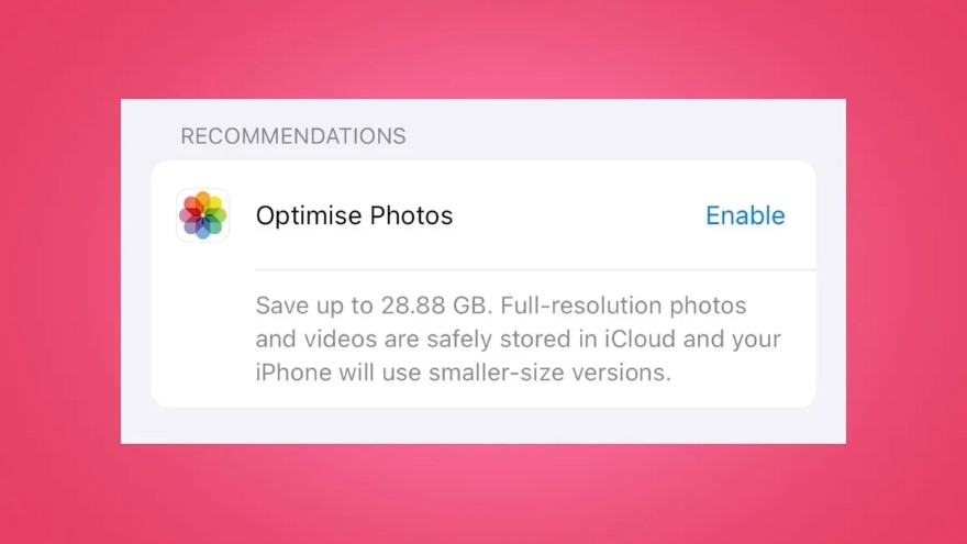 Tối ưu hóa dung lượng trên iPhone hoạt động như thế nào