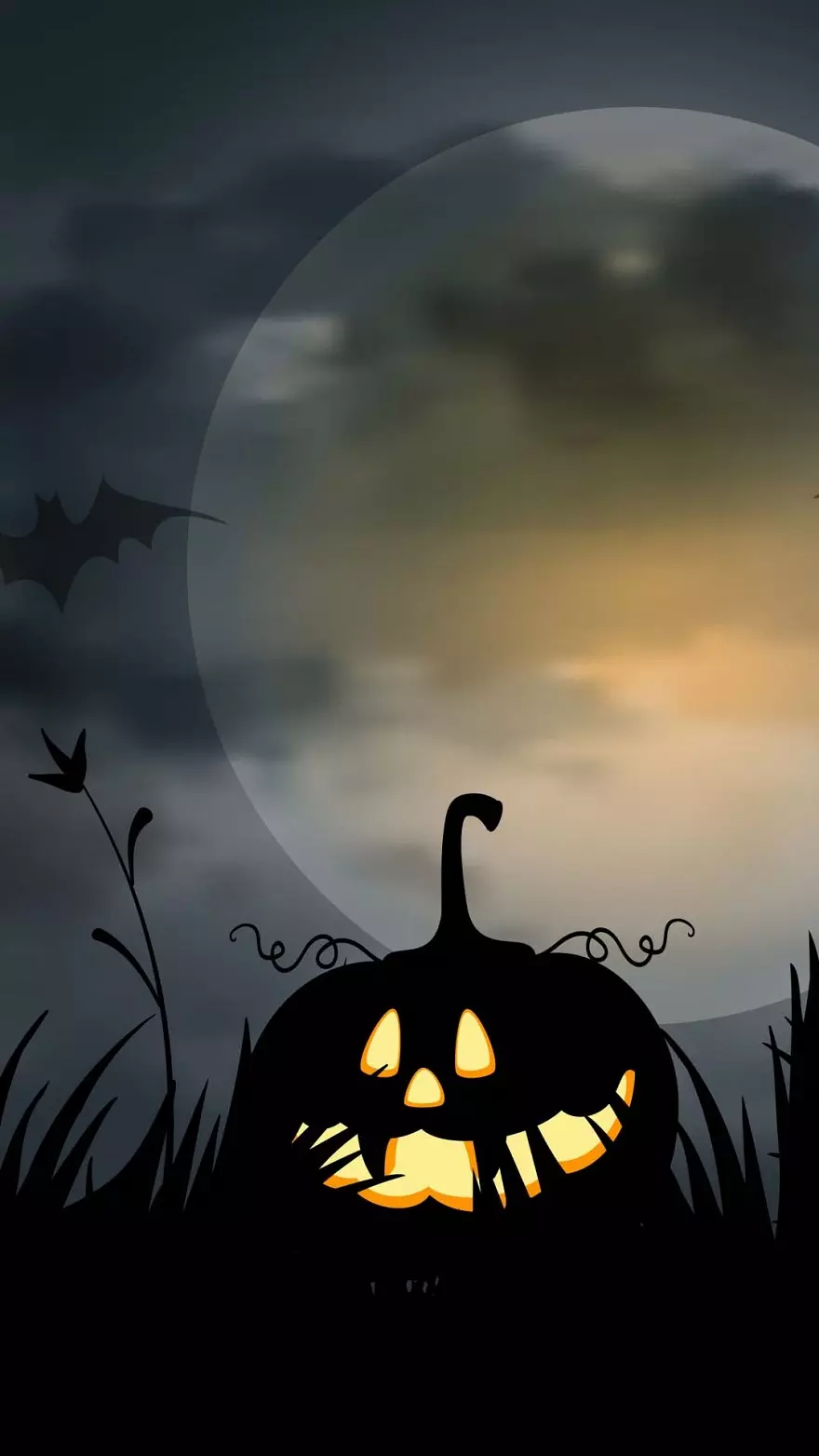 Trọn bộ hình nền đẹp Halloween cho di động