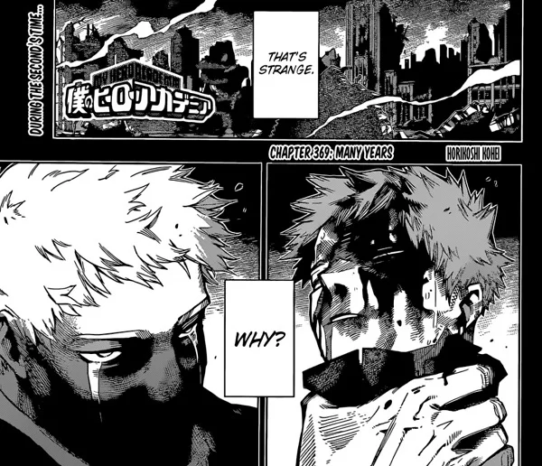 Dự đoán my hero academia chap 408