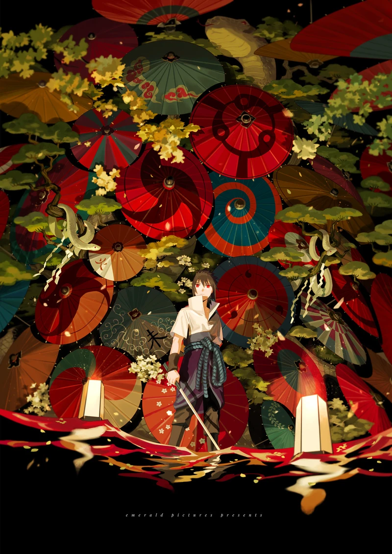 Bộ ảnh nền Naruto cực đẹp từ họa sĩ nổi tiếng Emmmerald-7