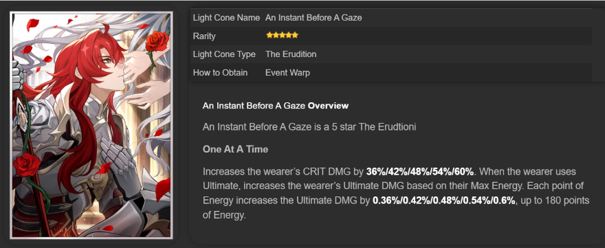 build Argenti Honkai Star Rail