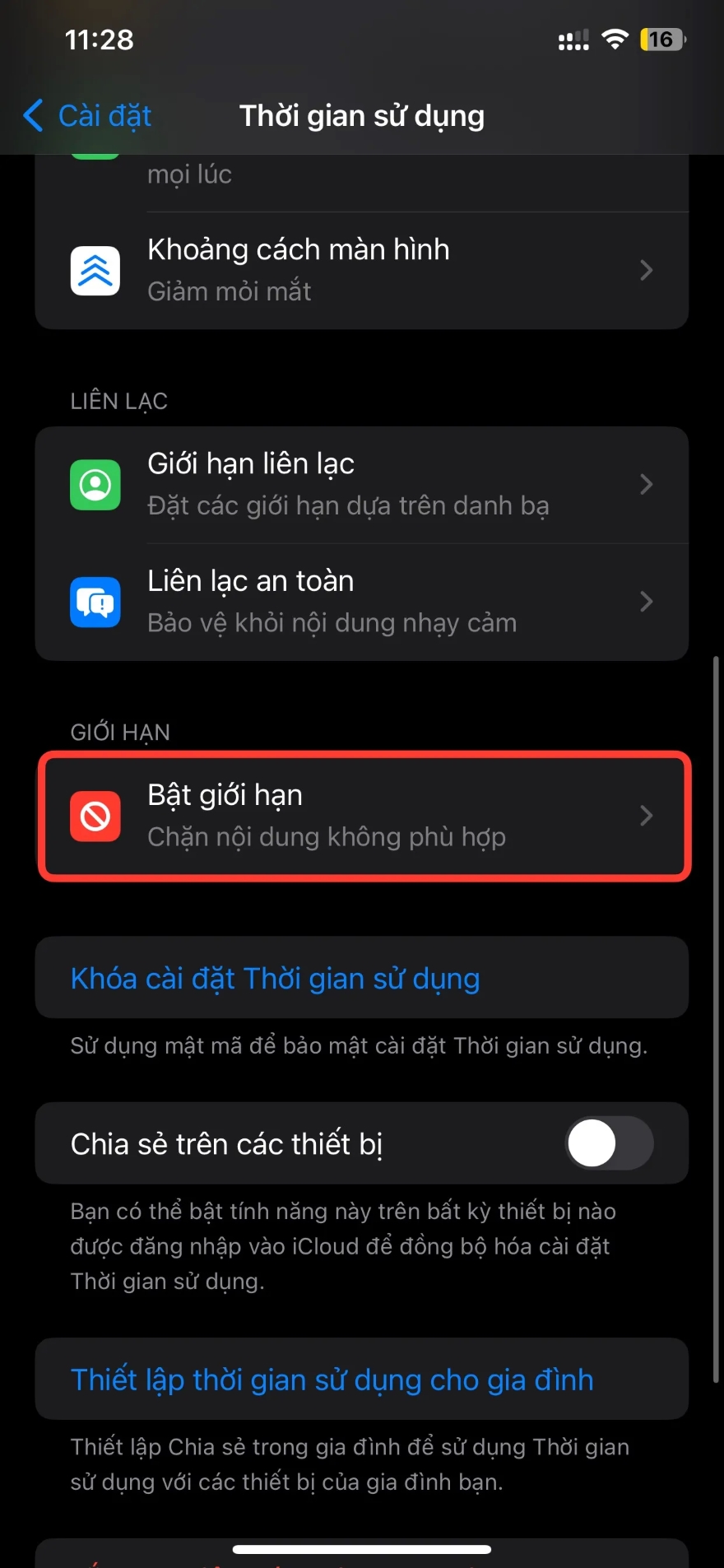Cách chặn trang web trên iPhone