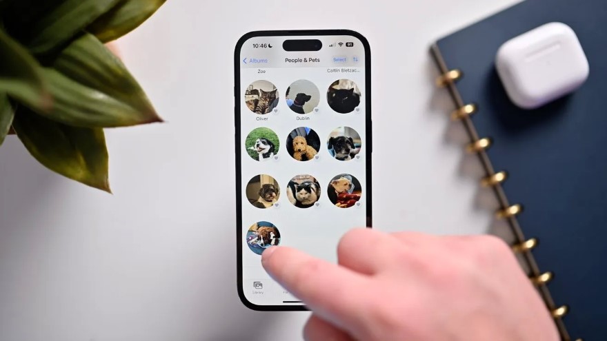 Cách gắn thẻ thú cưng trong Ảnh trên iOS 17