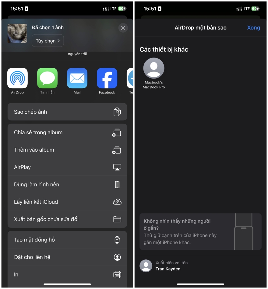 Cách sử dụng AirDrop của Apple qua kết nối di động-2