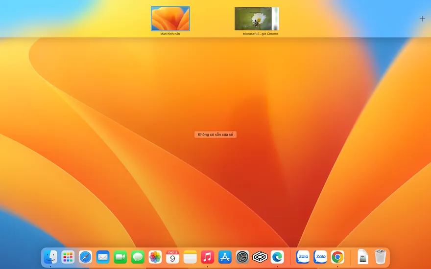 Chia màn hình trên MacBook