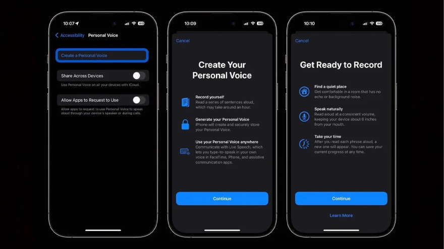 Giọng nói cá nhân iphone